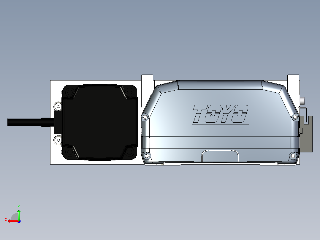 Toyo东佑达直线模组-ETH17-900-BL-M75B后视图