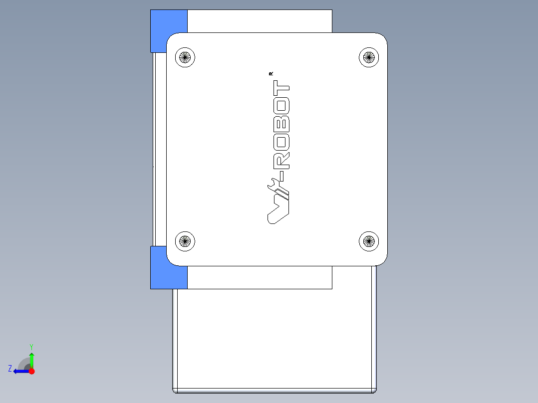 威洛博LB.GB同步带传动--欧规系列GB8-L96-S3300-BL-P40右视图