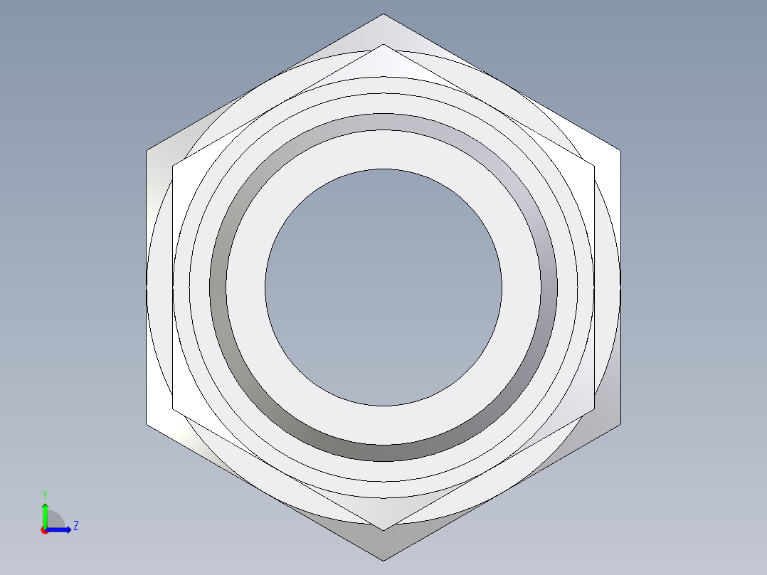 卡套式工业通用硬管接头EO_Male_Stud_connector_GE22LREDCF左视图