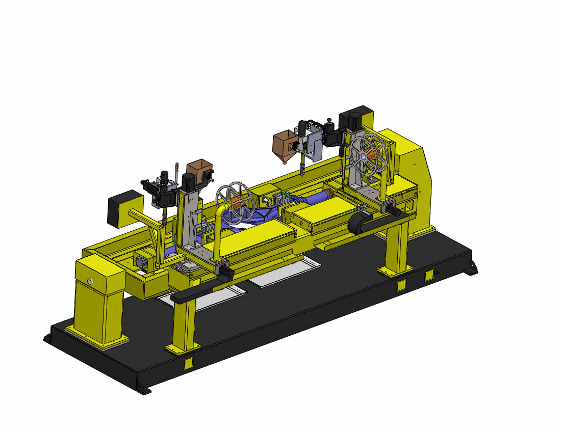 车桥Y焊缝专机三维SW1105103