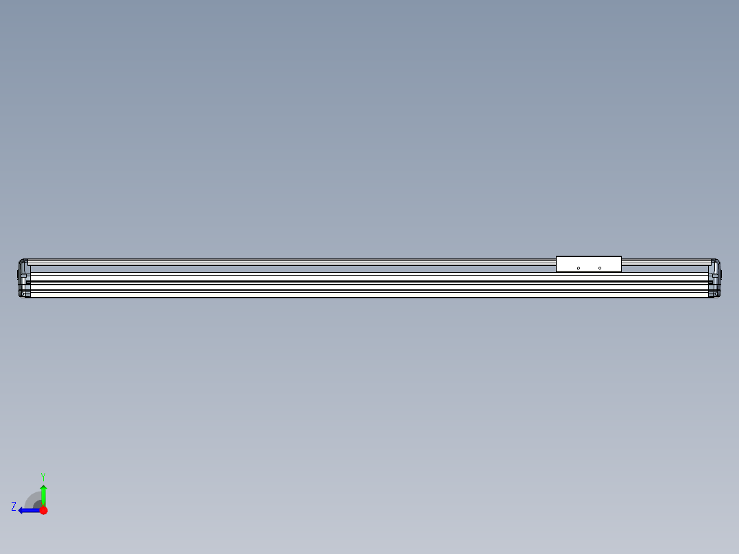 Toyo东佑达直线模组-ETH17-1200-M-煞車-組合右视图