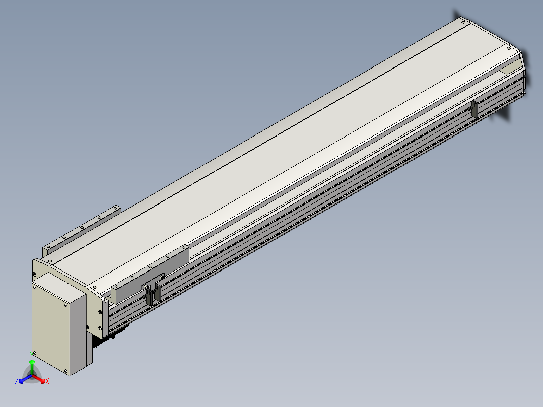 Toyo东佑达直线模组-ETH22-1000-BM-750W主视图