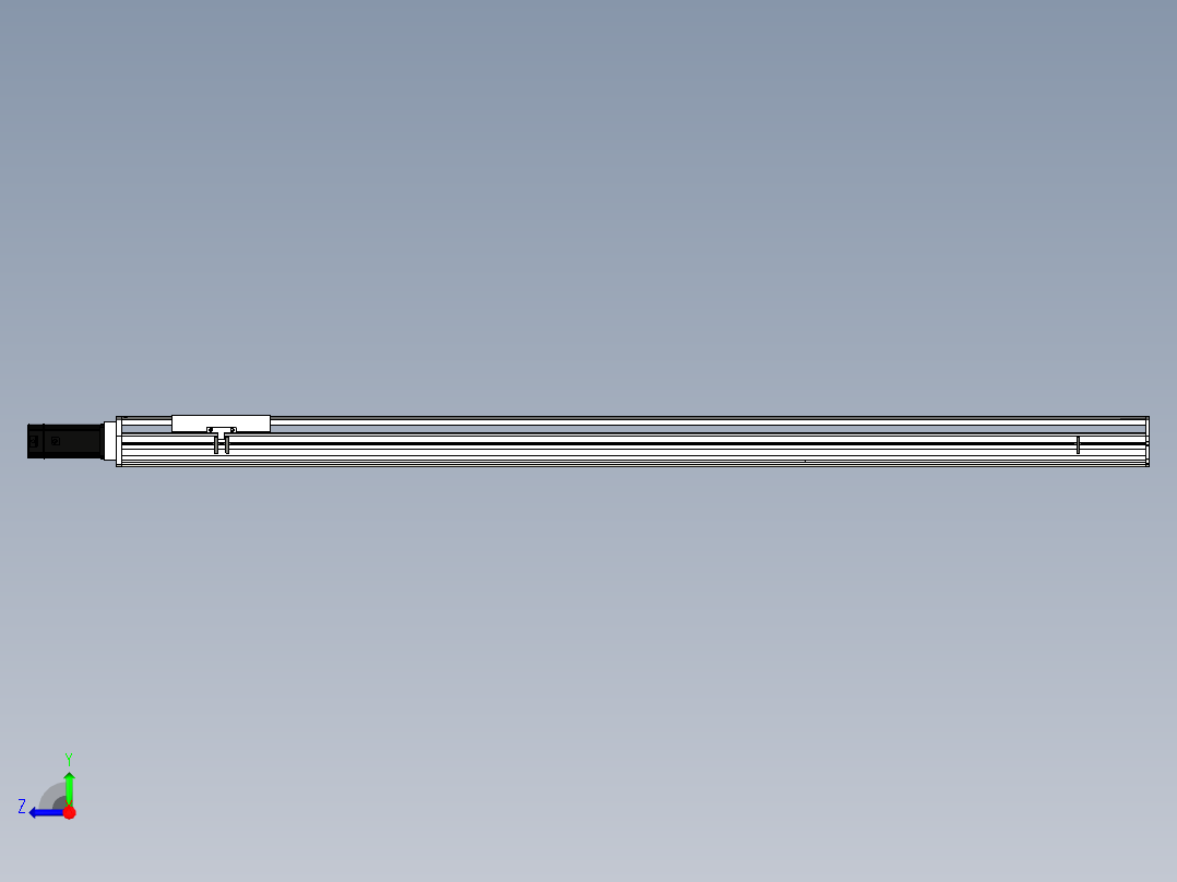 Toyo东佑达直线模组-ETH22-2000-BC-750W+煞車右视图