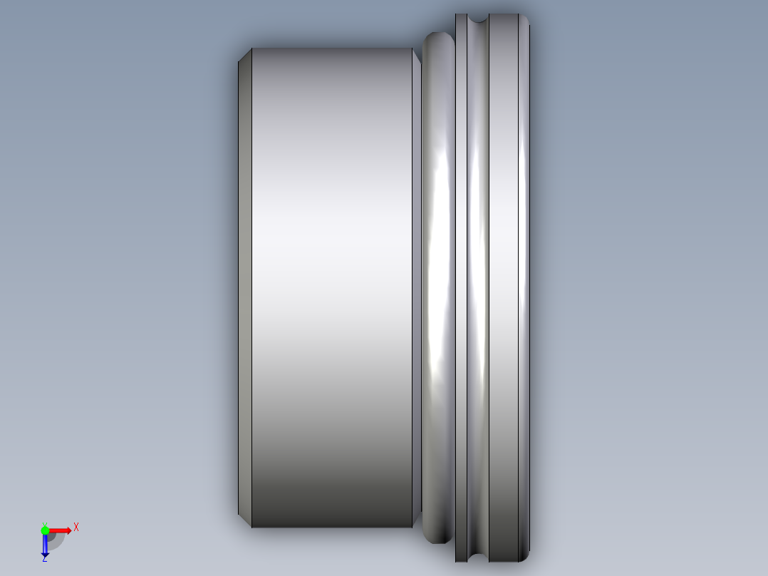 卡套式工业通用硬管接头EO_Blanking_plug_for_ports_VSTI42X2ORCF俯视图