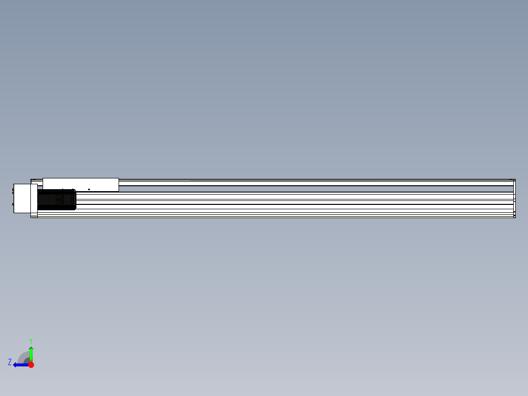Toyo东佑达直线模组-ETH22-1150-BL-400W右视图