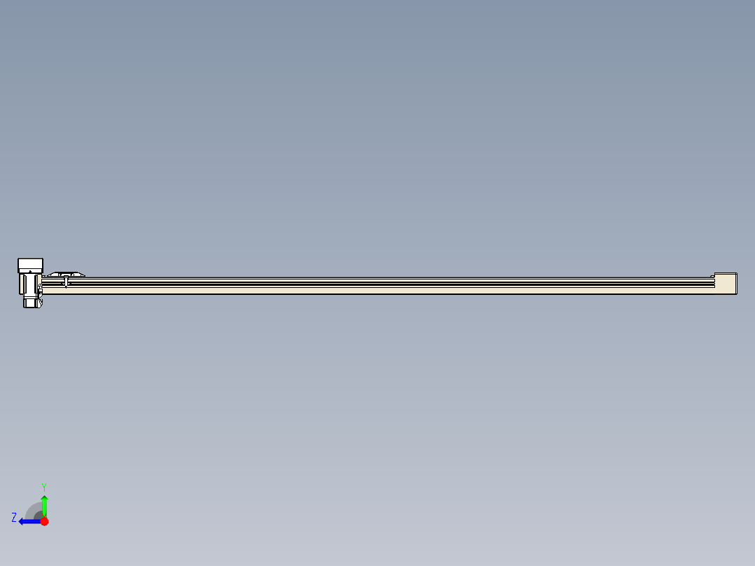同步带全封闭直线模组TPA-HCB-65S-90-L1650-MR-Y-P10-N3右视图