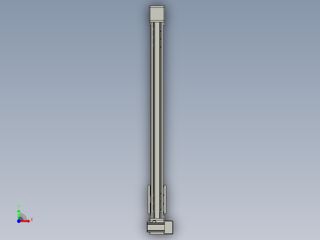 欧规系列-GB8-L96-S1000-BRD-P40-MS3前视图