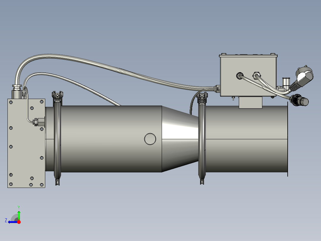 气动真空上料机sw17右视图