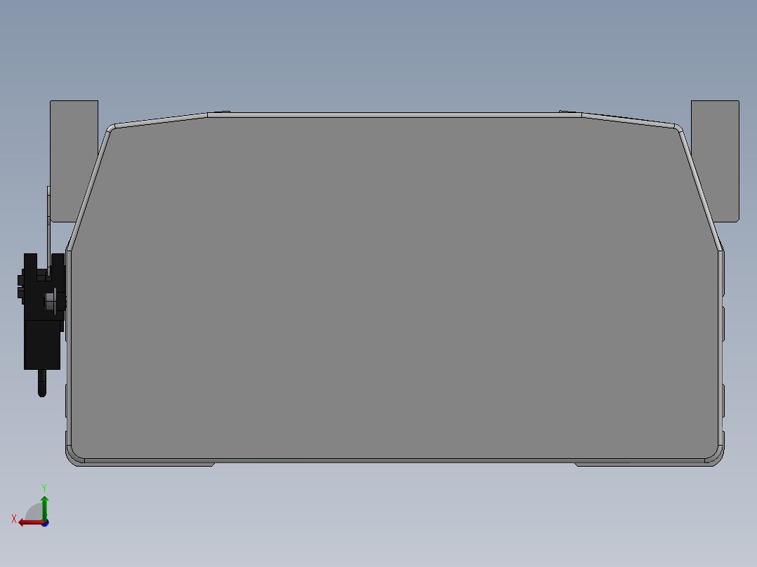 精密模组MY220-T10-1200L-M-P75B-C4-C后视图