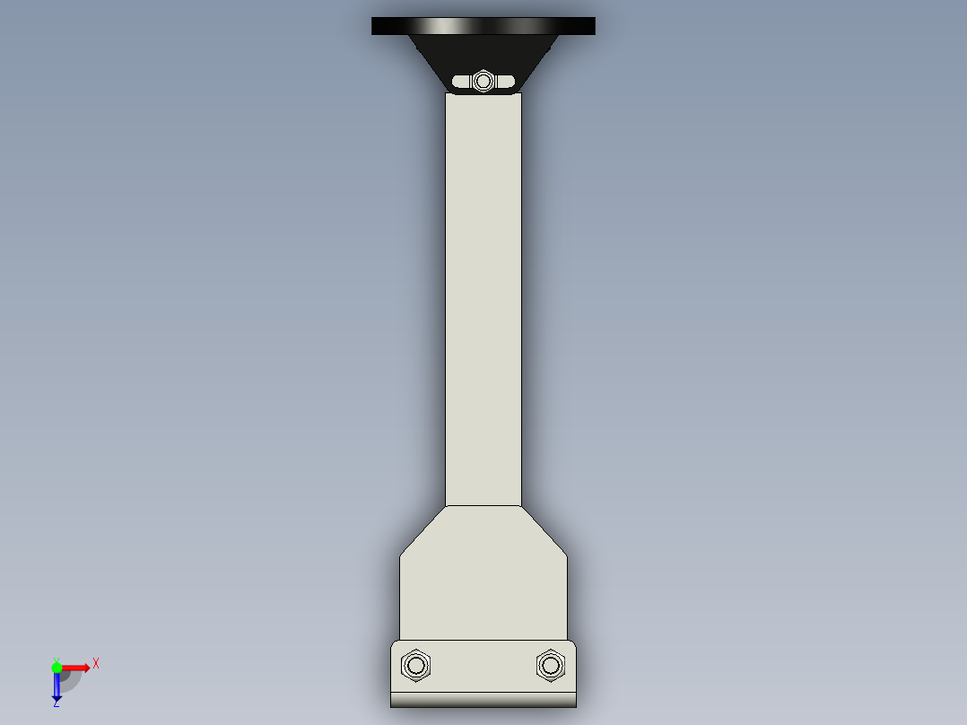 爱科支腿俯视图