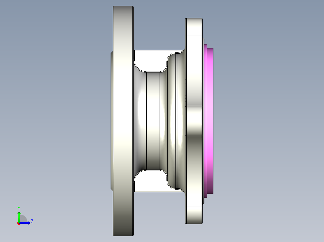 管道手动球阀-水管开关阀-手动阀门User Library-md52c150dn65-1_MD52C150DN65.FCP左视图