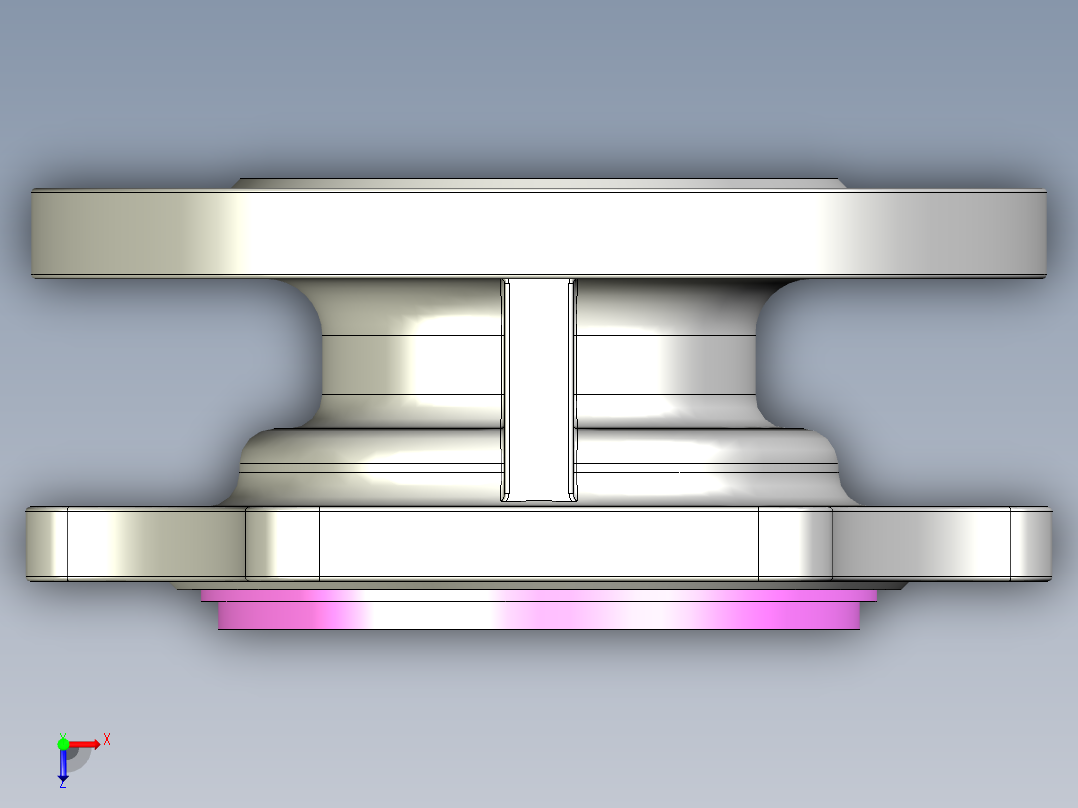 管道手动球阀-水管开关阀-手动阀门User Library-md52c150dn65-1_MD52C150DN65.FCP俯视图