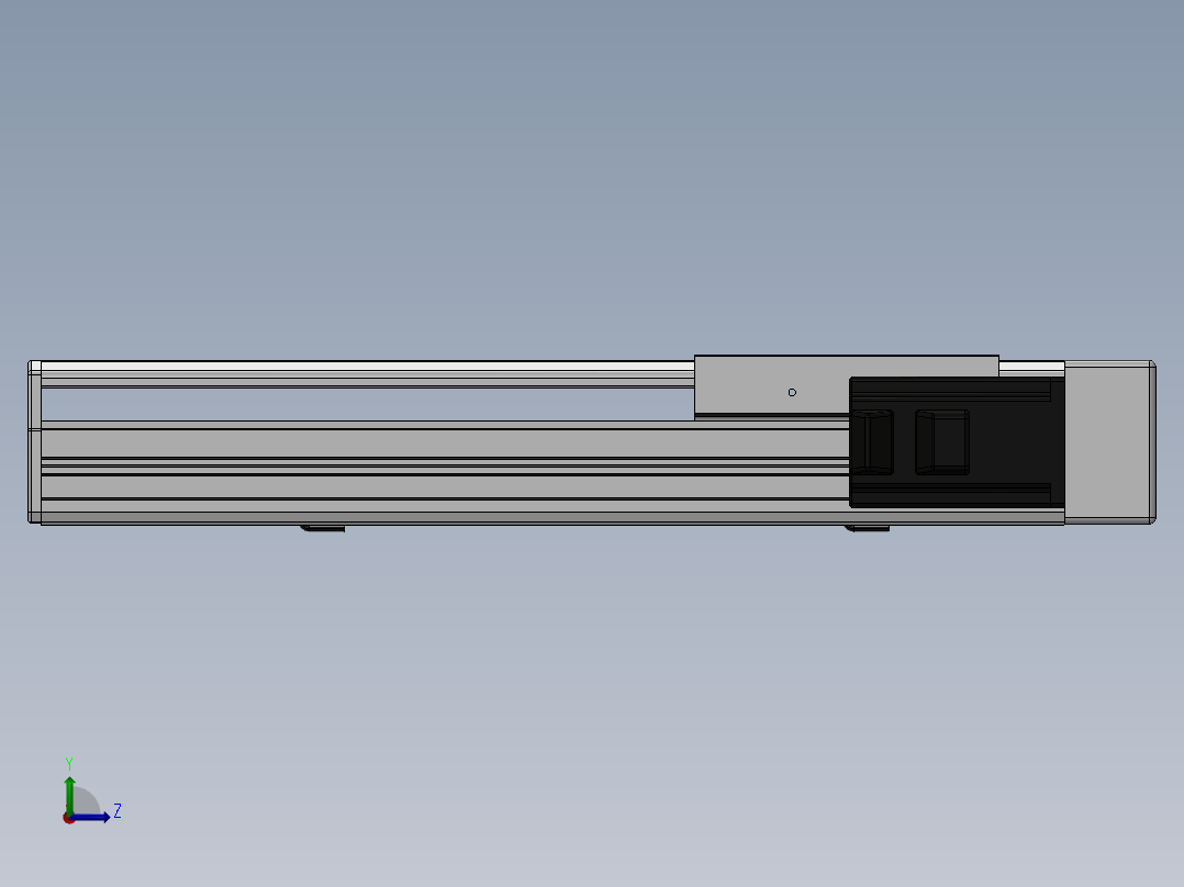 精密模组MY140-T10-250L-BR-P40B-C4-C左视图
