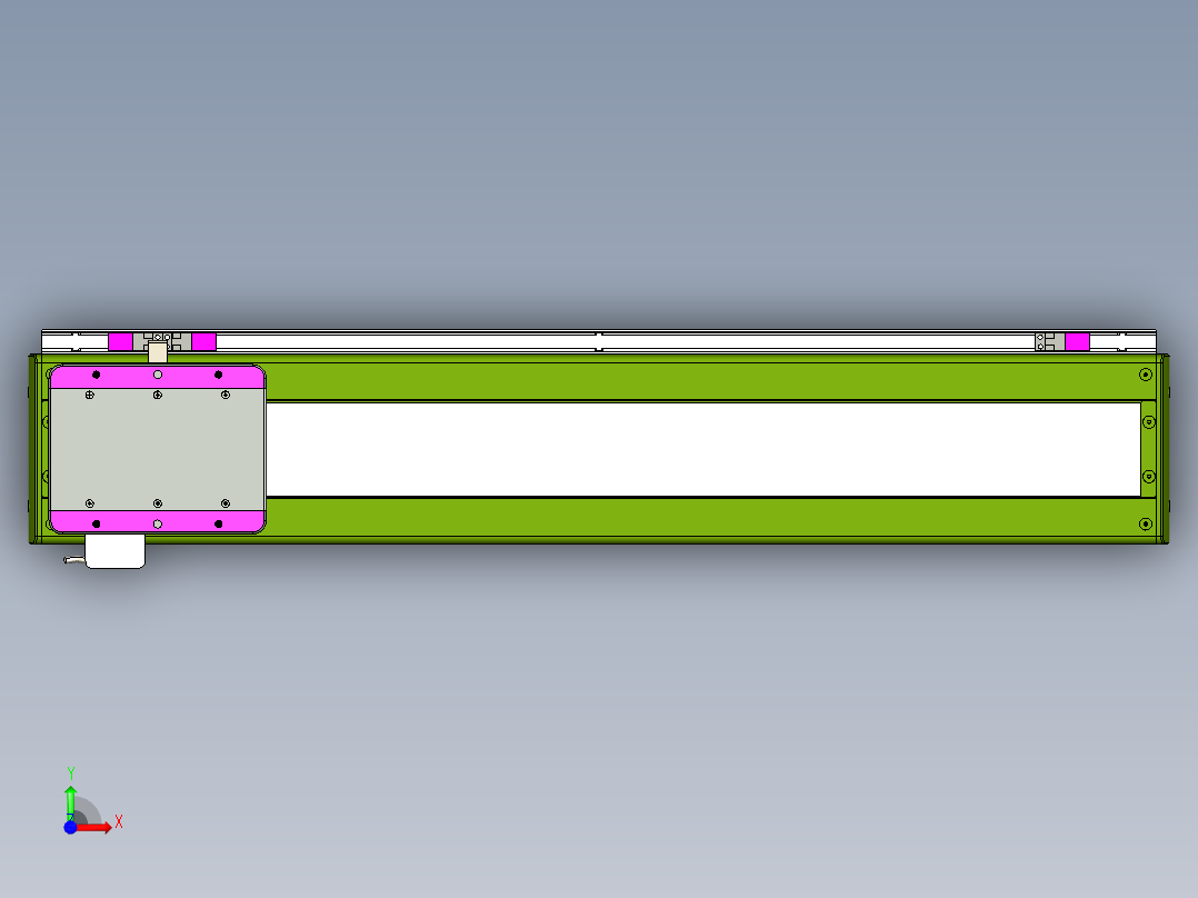 威洛博LC系列3d模型模组LC14S1Y-S650前视图