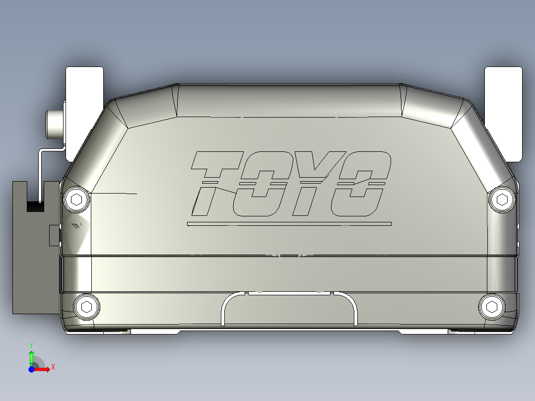 Toyo东佑达直线模组-ETH13-150-BC-400W前视图