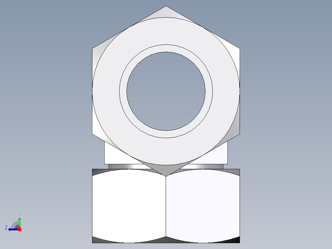 卡套式工业通用硬管接头EO_Swivel_nut_branch_tee_ET38ZSCF右视图