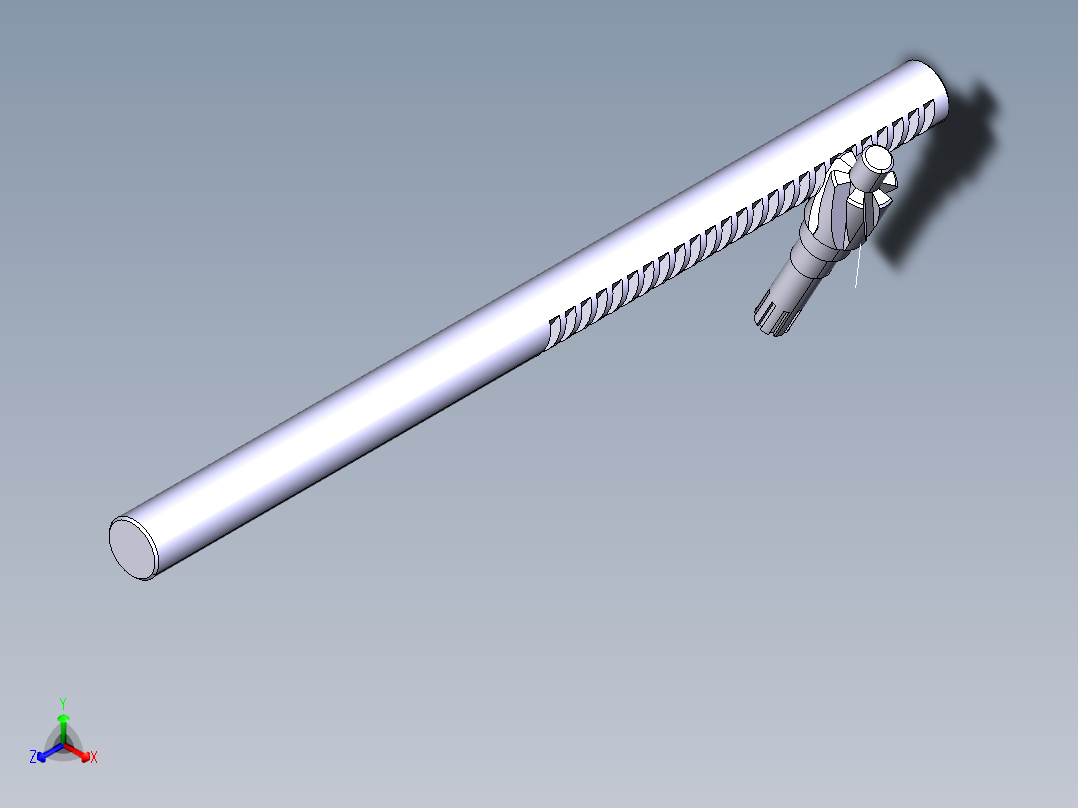 齿轮齿条转向器设计【说明书+CAD+CATIA】包含CAD图纸说明文档主视图