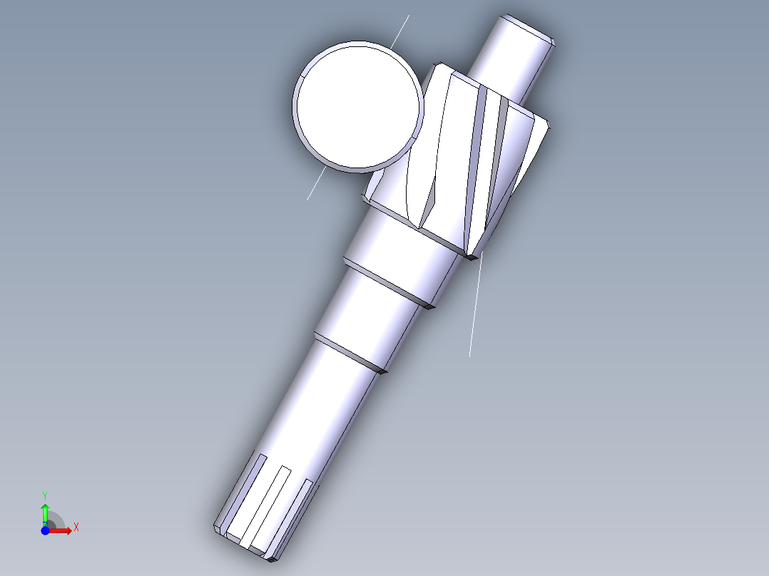 齿轮齿条转向器设计【说明书+CAD+CATIA】包含CAD图纸说明文档前视图