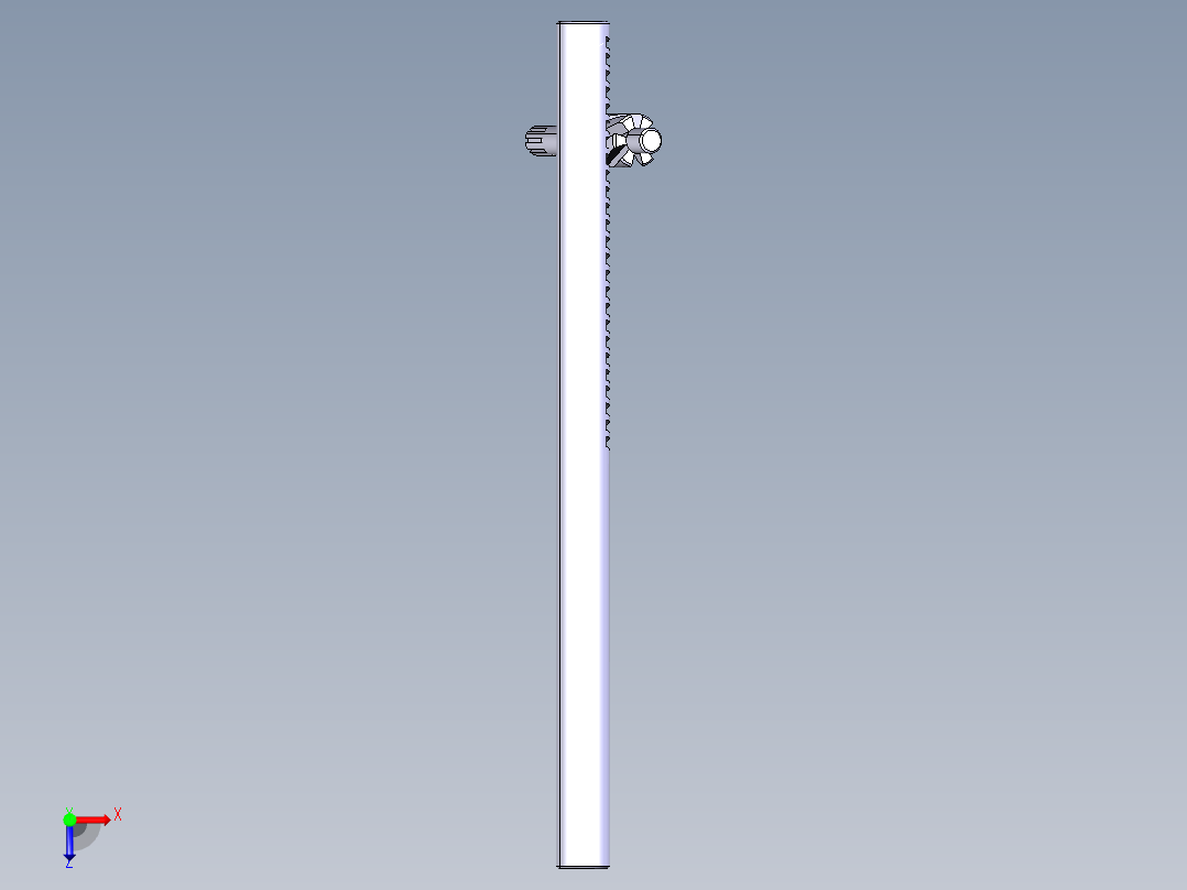 齿轮齿条转向器设计【说明书+CAD+CATIA】包含CAD图纸说明文档俯视图