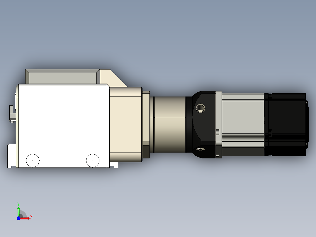 同步带滑台-欧规B8H-L176-S3300-L-ZP40-D3-N5前视图