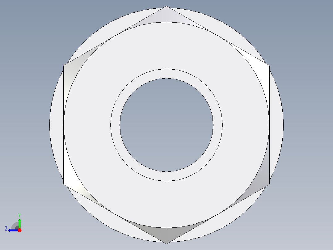 卡套式工业通用硬管接头EO_Weld_bulkhead_fitting_ESV12L71右视图