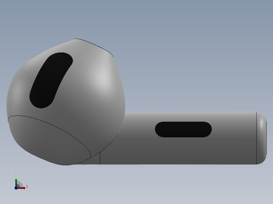 Airpods耳机前视图