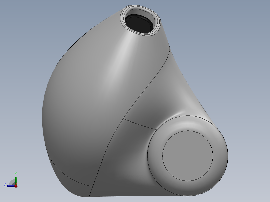 Airpods耳机右视图