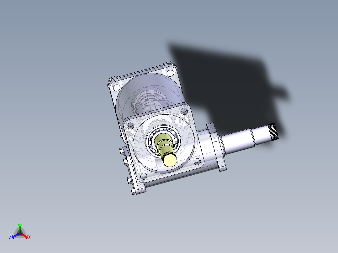 循环球式转向器三维设计catia==794835==80主视图
