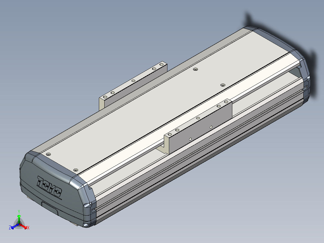Toyo东佑达直线模组-ETH17-150-M-組合正等轴测图