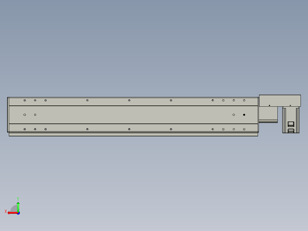 威洛博VBF17-S900-BR后视图