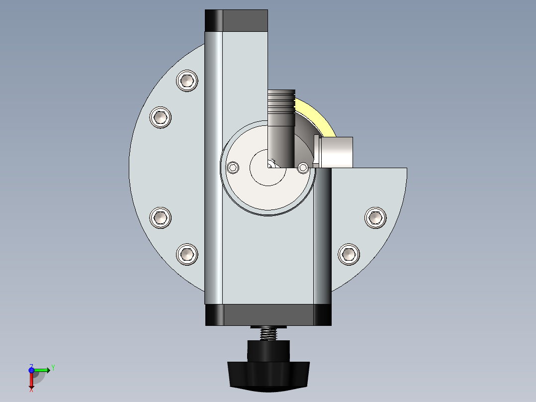 两款柱塞泵前视图