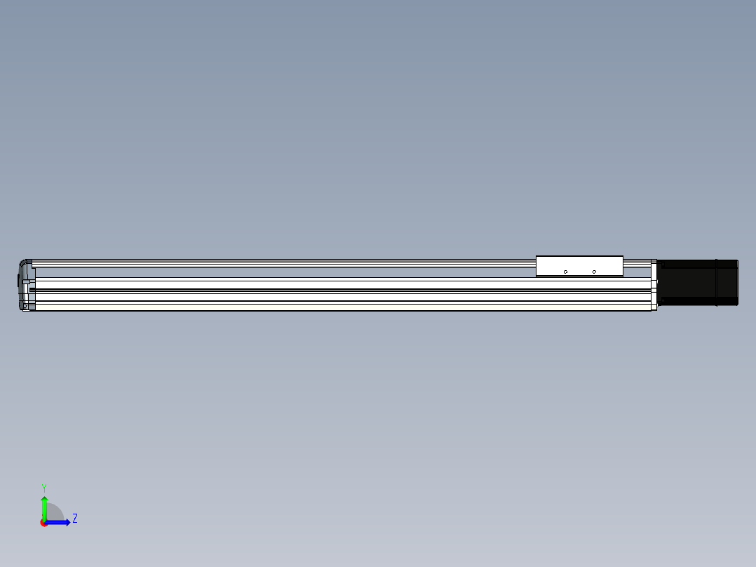 Toyo东佑达直线模组-ETH17-850-BC-M75左视图