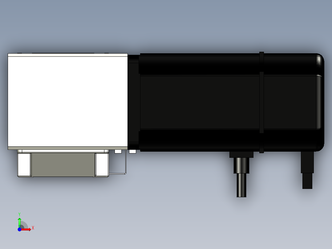 Toyo东佑达直线模组-M65M-X78-900-R-M40-C4前视图