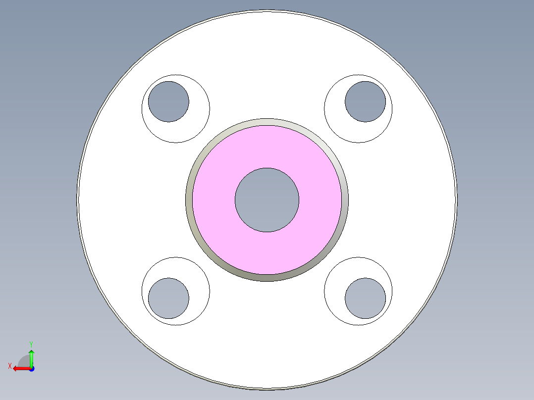 管道手动球阀-水管开关阀-手动阀门User Library-MD52C150DN15-2_MD52C150DN15.FCP后视图