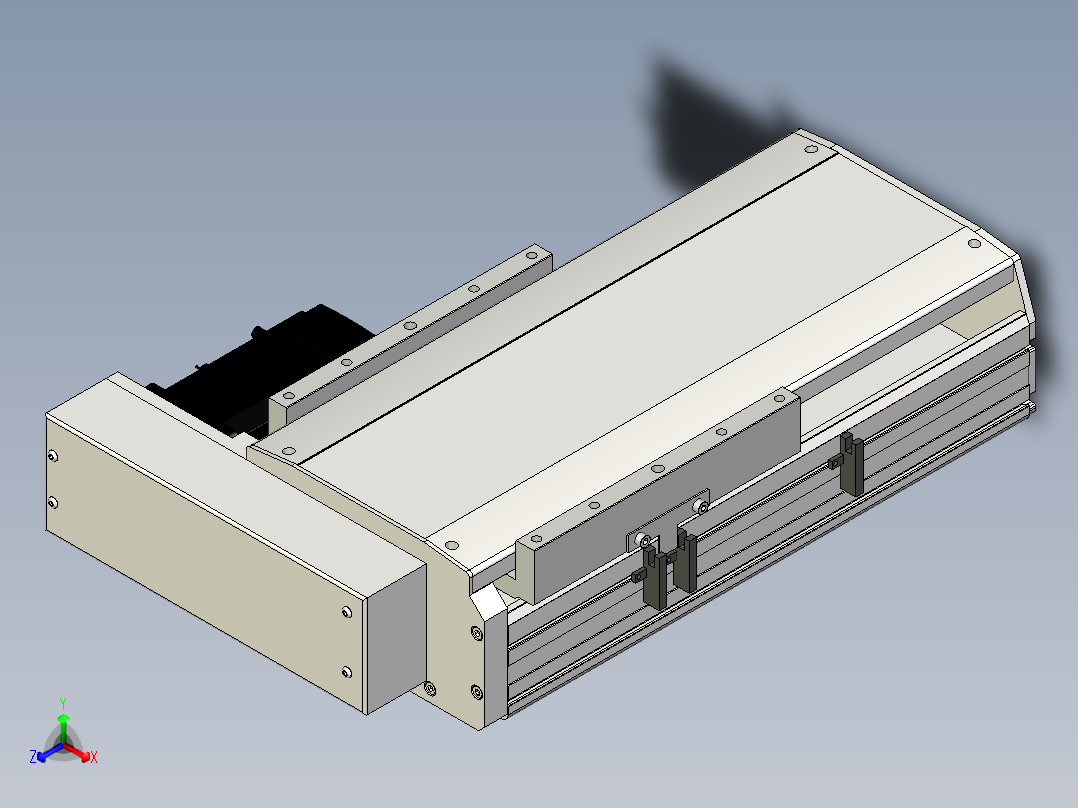 Toyo东佑达直线模组-ETH22-150-BR-750W正等轴测图