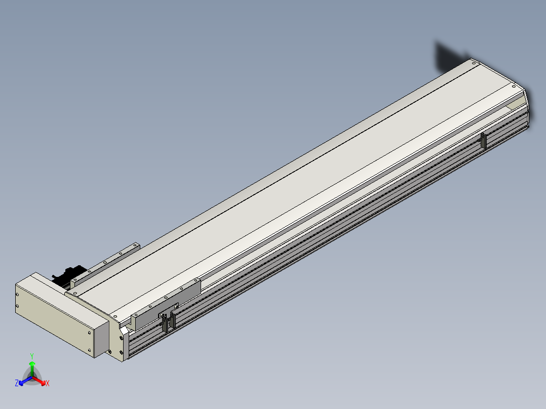 Toyo东佑达直线模组-ETH22-1100-BR-400W主视图