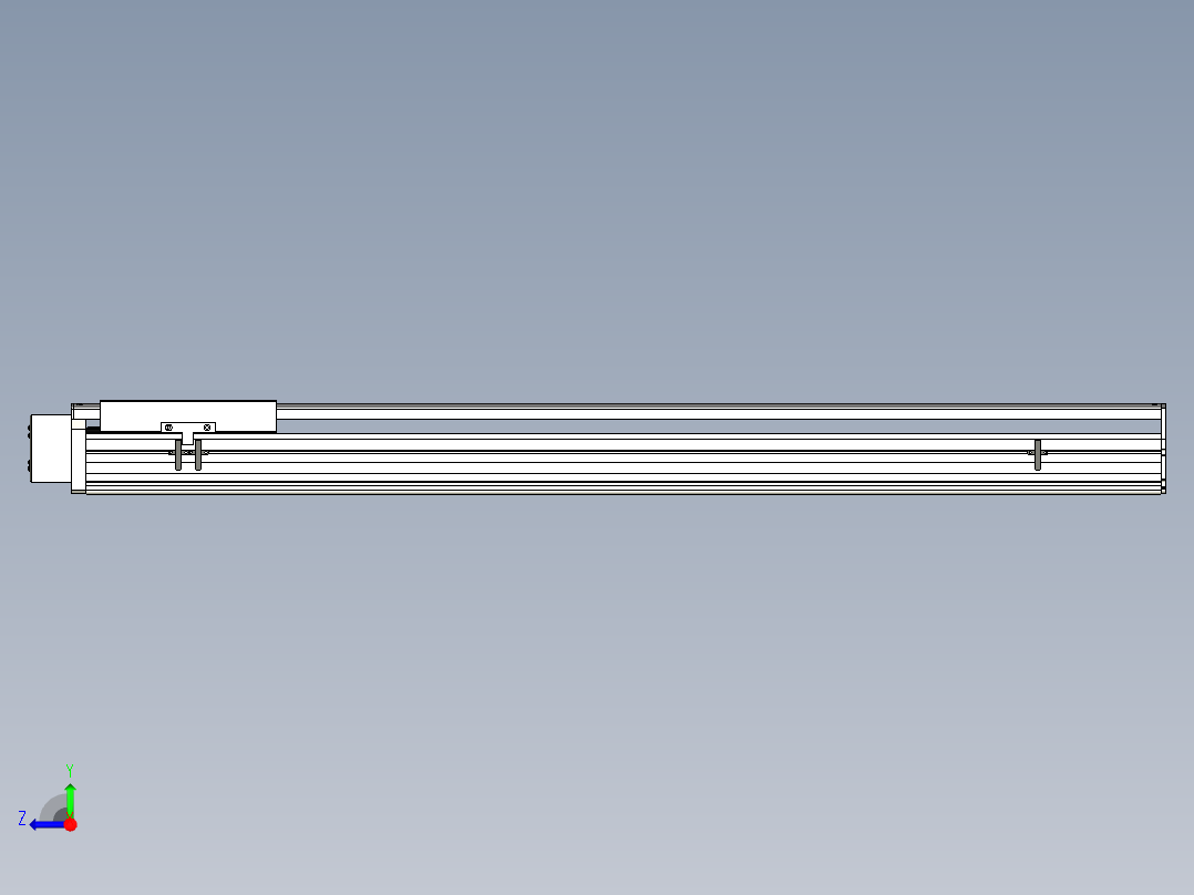 Toyo东佑达直线模组-ETH22-1100-BR-400W右视图