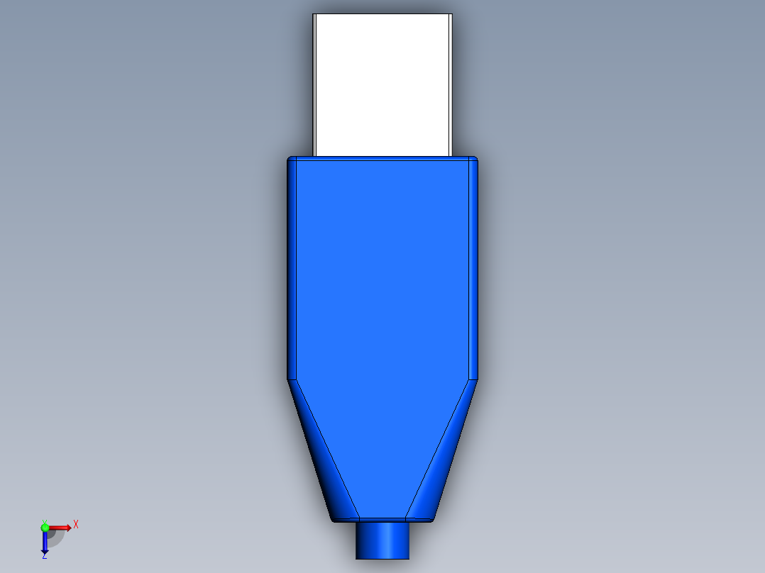 plug-usb1俯视图