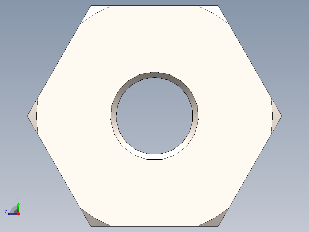 六角浮动接头 M5右视图