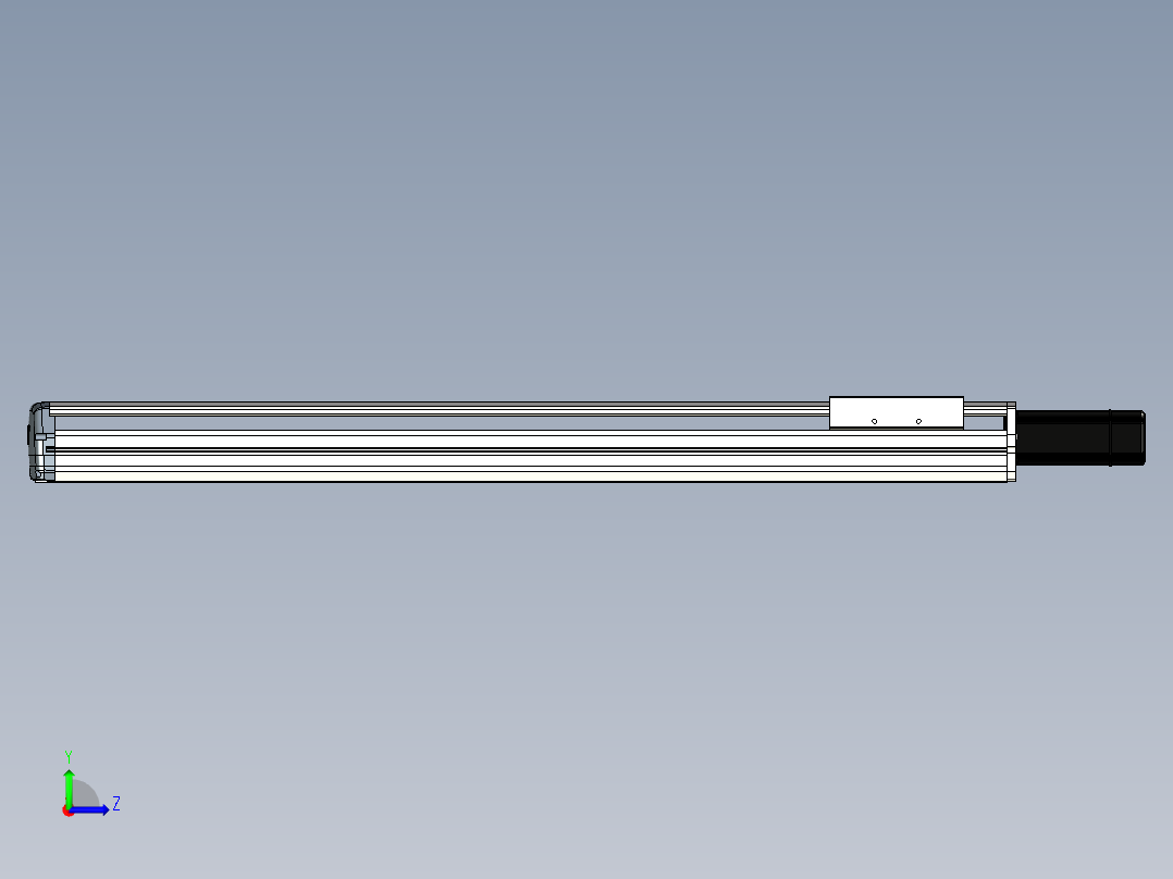Toyo东佑达直线模组-ETH17-850-BC-M40B左视图