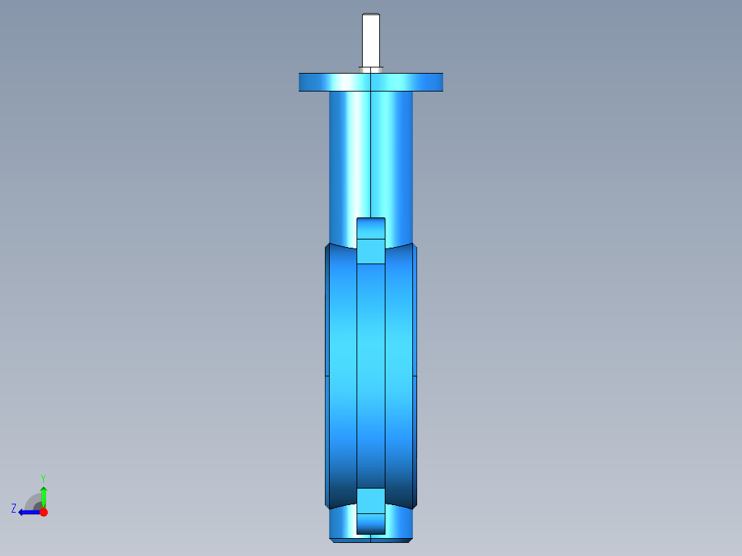 阀门模型WD71X-I_[65]右视图