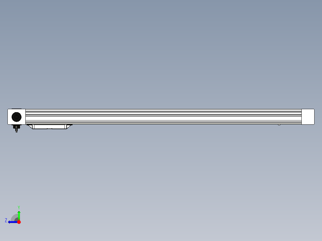 Toyo东佑达直线模组-M65M-X78-900-L-M40-C4右视图