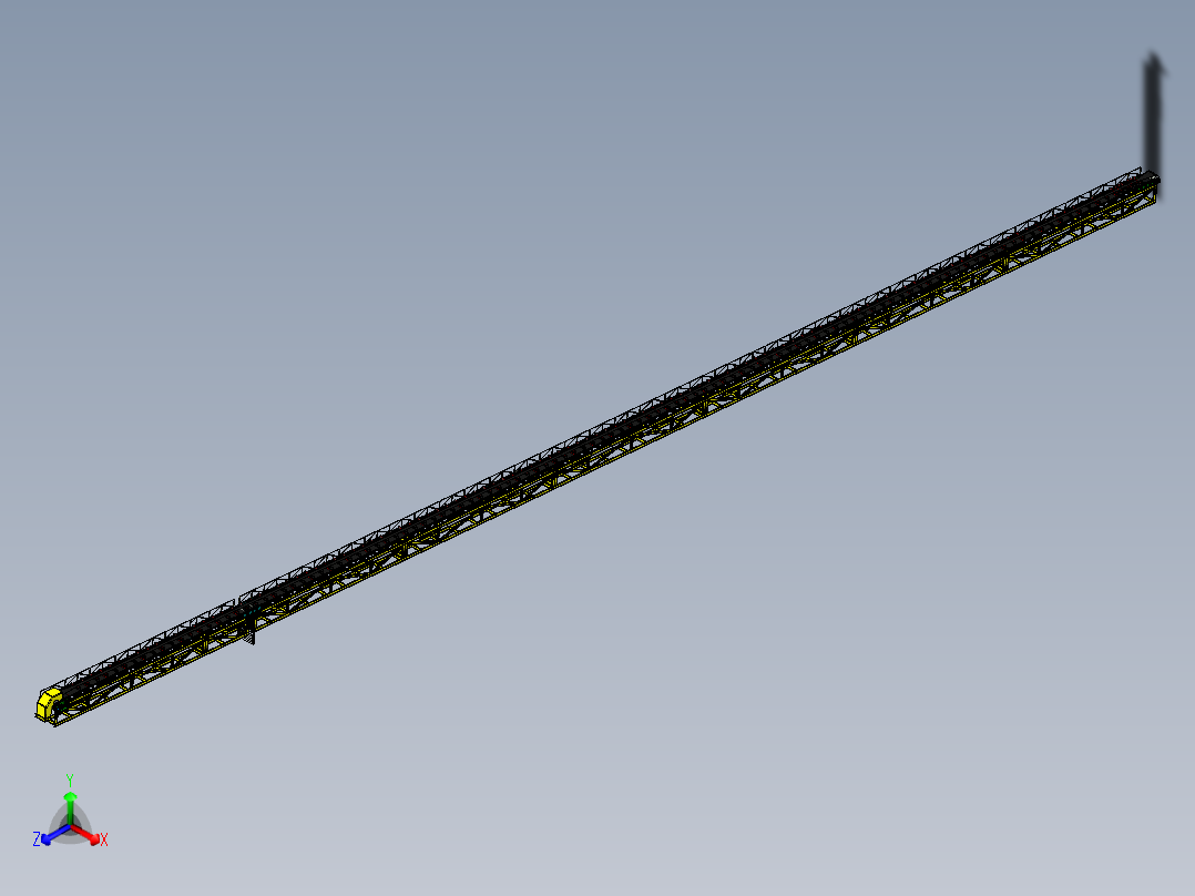 带式输送机2后视图