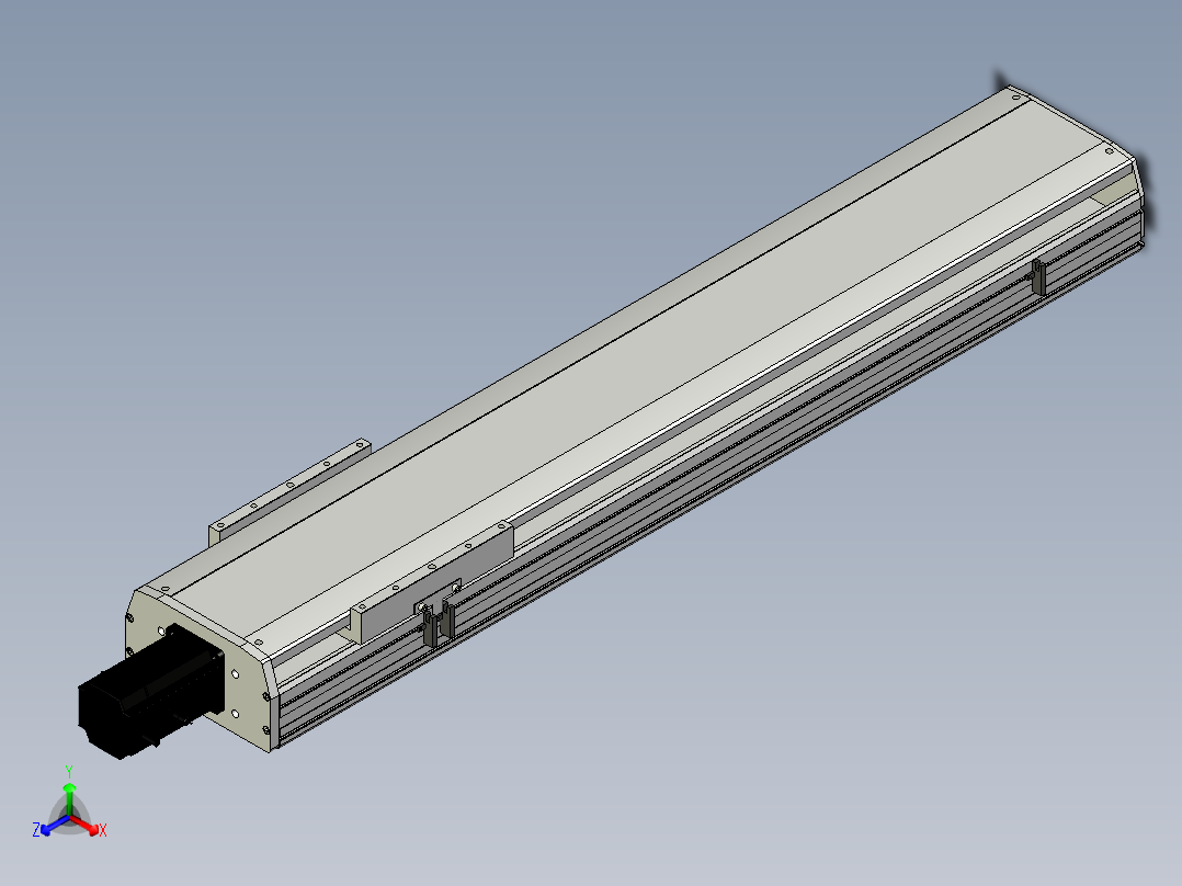 Toyo东佑达直线模组-ETH22-900-BC-750W正等轴测图
