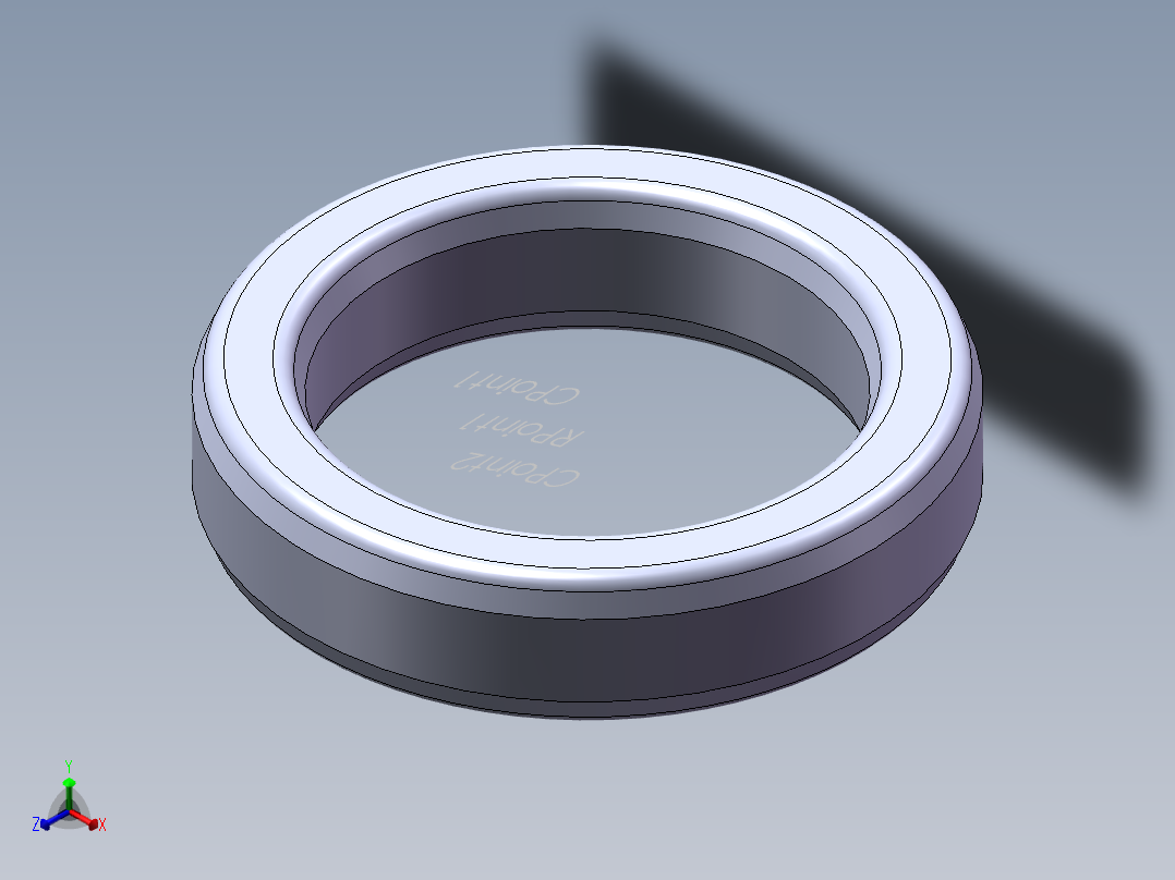 gasket正等轴测图