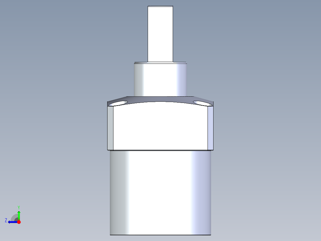 KOSMEKLHA1050-Cx-P_rev1多系列多零件图纸模型右视图