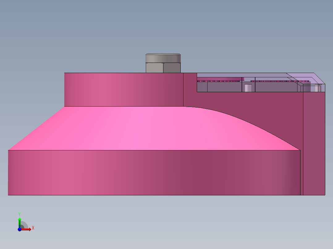 22 第二十二课：固定底座优化1前视图
