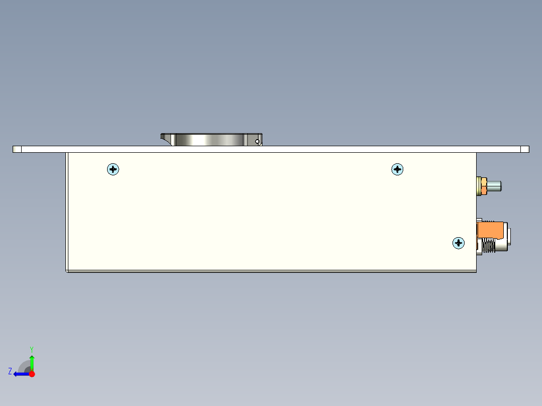 紧急报警装置右视图