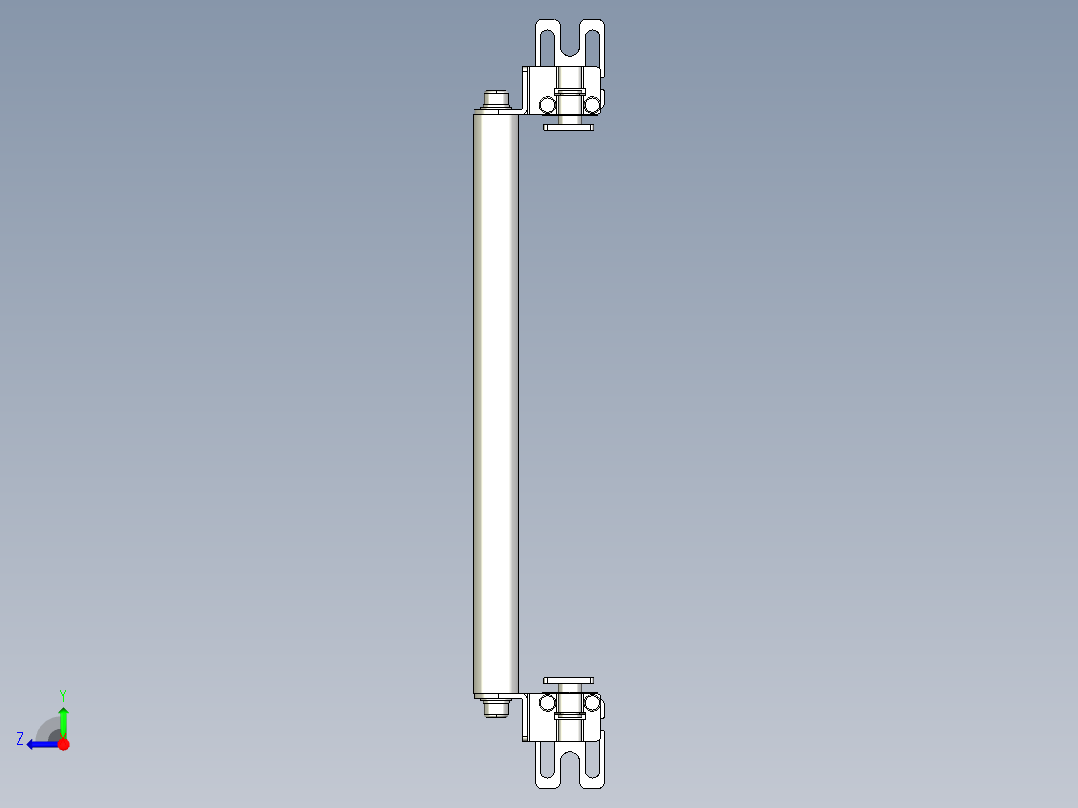 基恩士SL-JB23_side-mount_kc图纸模型右视图