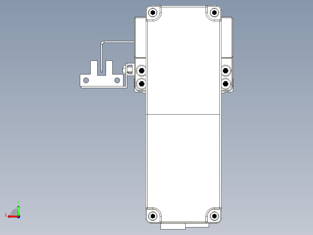 钢基模组-TPA-KSR-6005C-300A1-MP-H1S1后视图